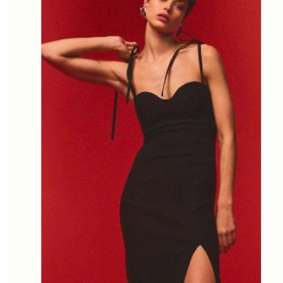 ANTHROPOLOGIE CORSET DRESS -RED - NWT - SZ L - Picture 4 of 4